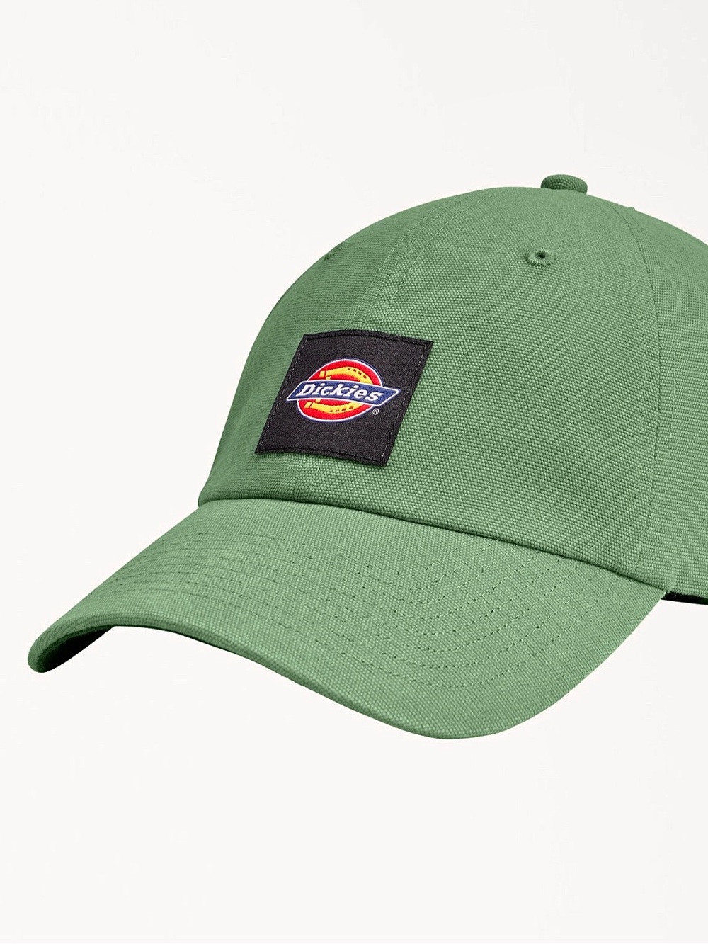 Dickies Washed Canvas Cap Logo Patch Hat in Green